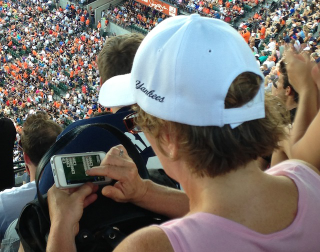 Illustration for article titled Bored Baseball Fans Find Solitaire Less Boring Than Baseball